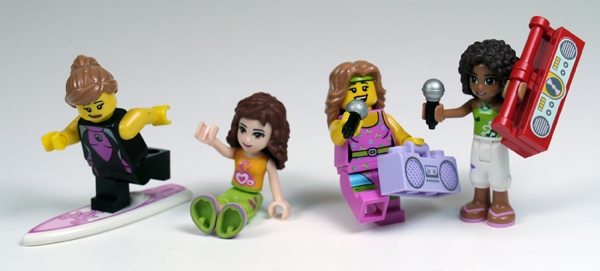 lego friends plush dolls