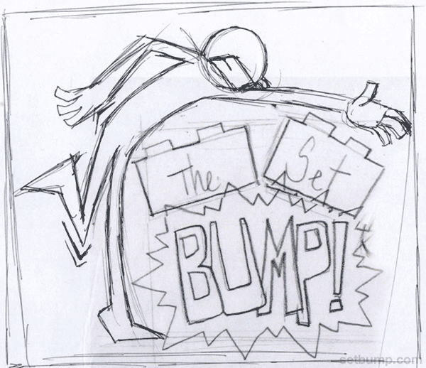 Set Bump logo sketch